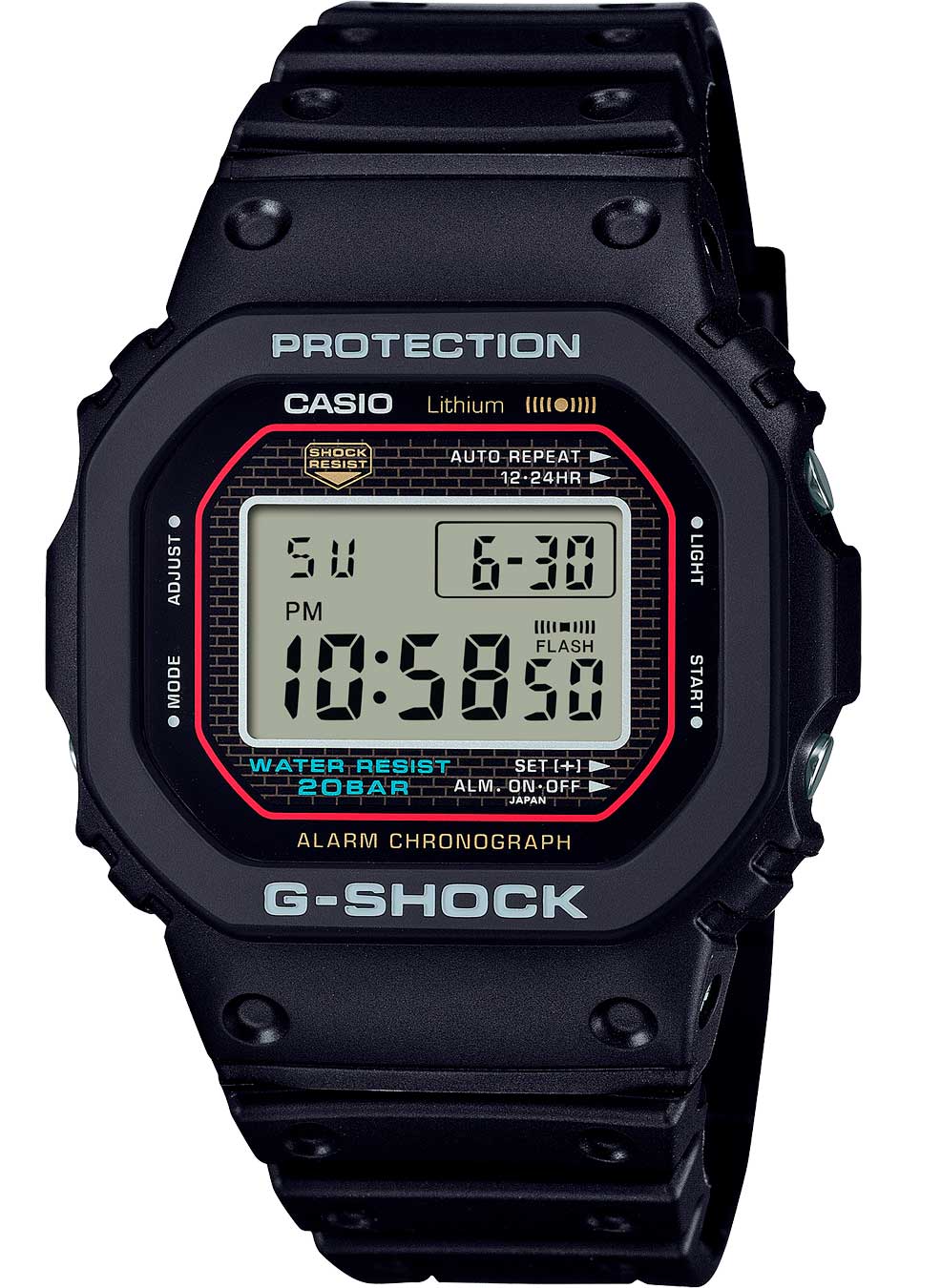 Relógio Casio G-SHOCK DW-5000R-1ADR *Made in Japan