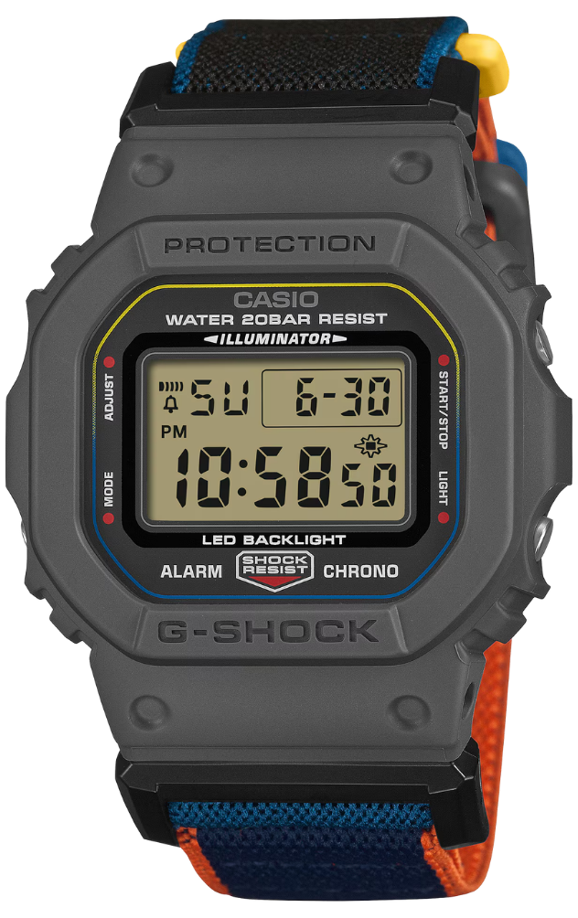 Relógio Casio G-SHOCK DW-5600MNC-8A2DR FIDLOCK®
