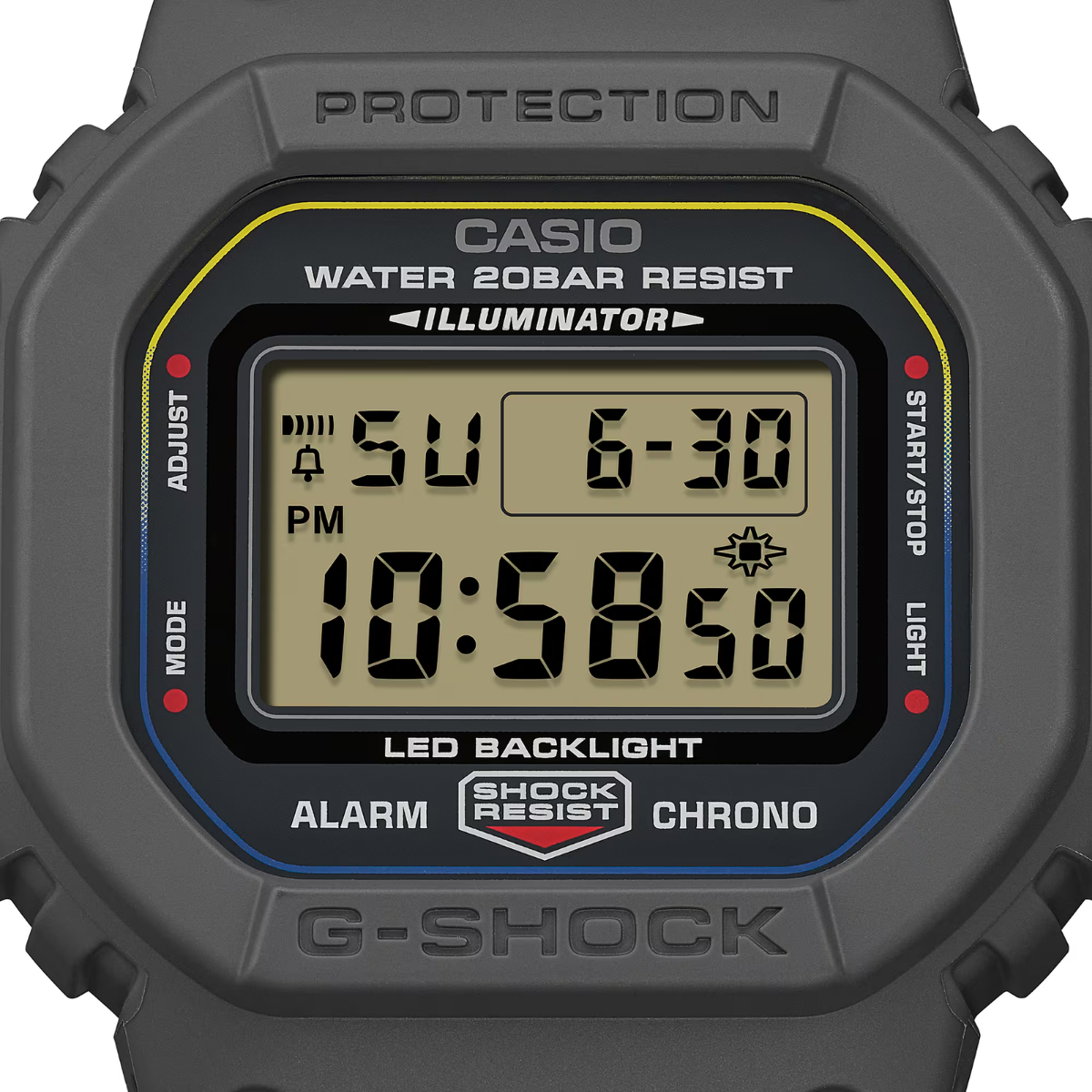 Relógio Casio G-SHOCK DW-5600MNC-8A2DR FIDLOCK®