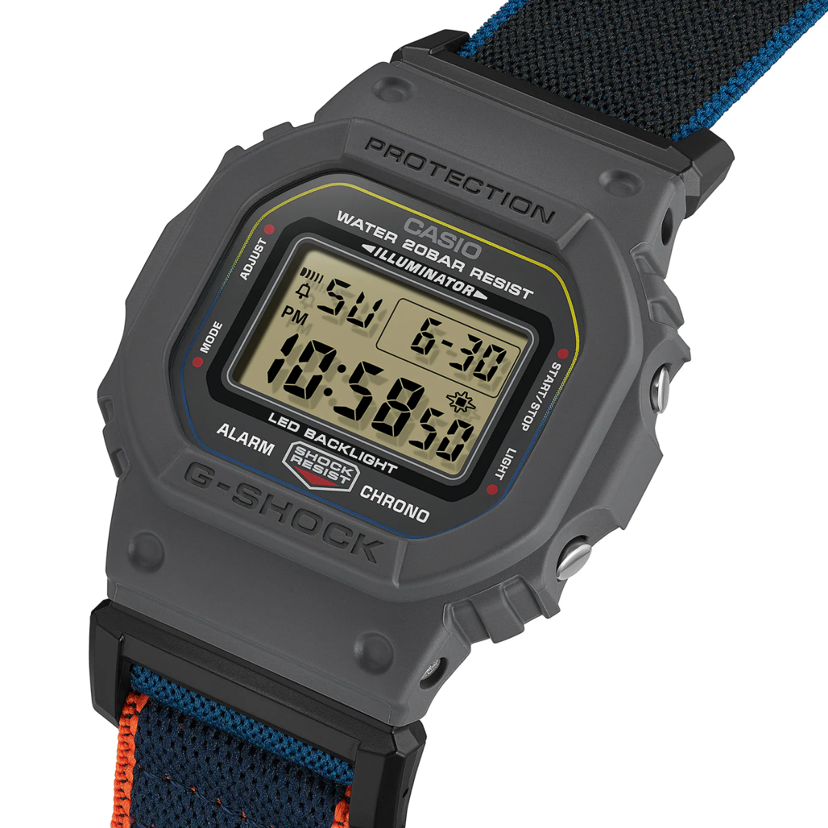 Relógio Casio G-SHOCK DW-5600MNC-8A2DR FIDLOCK®