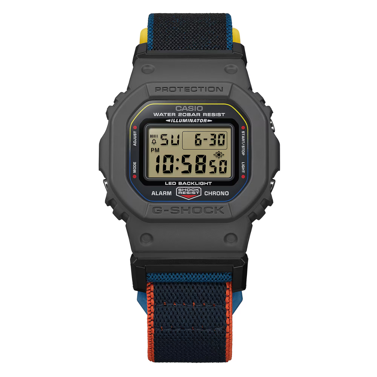 Relógio Casio G-SHOCK DW-5600MNC-8A2DR FIDLOCK®