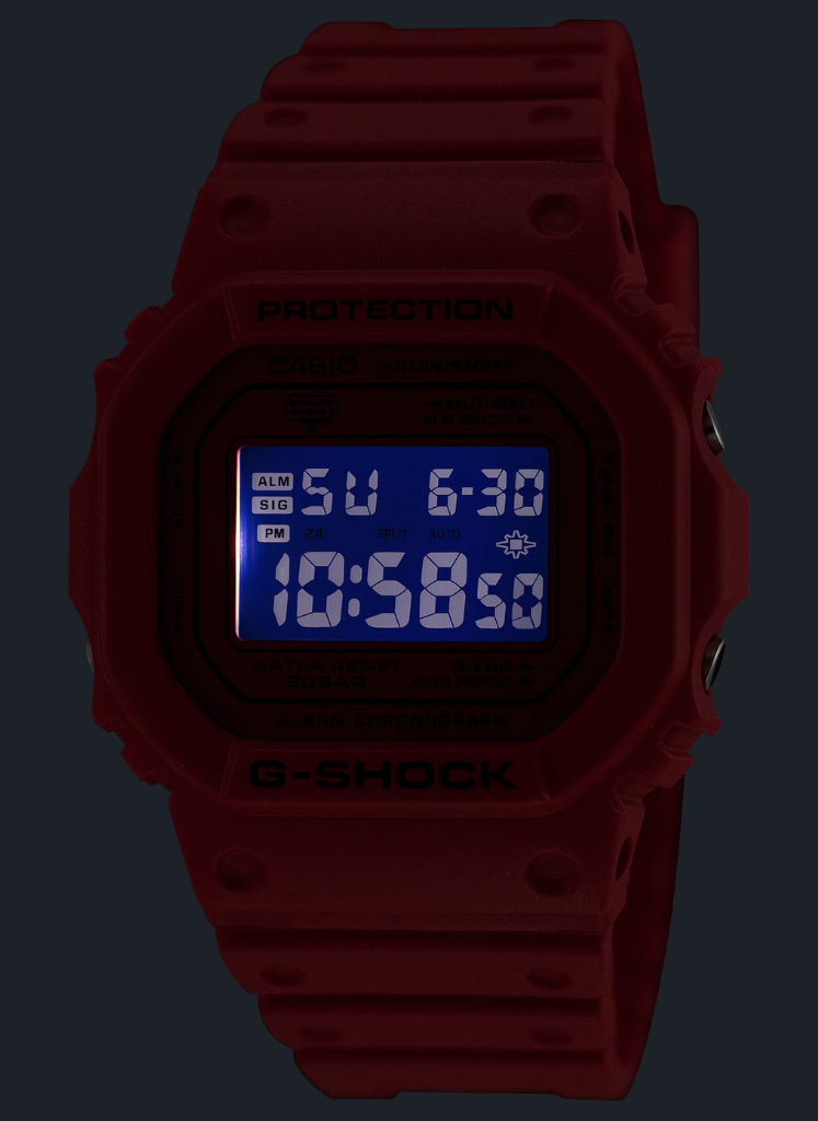 Relógio Casio G-SHOCK DW-5600RRB-4