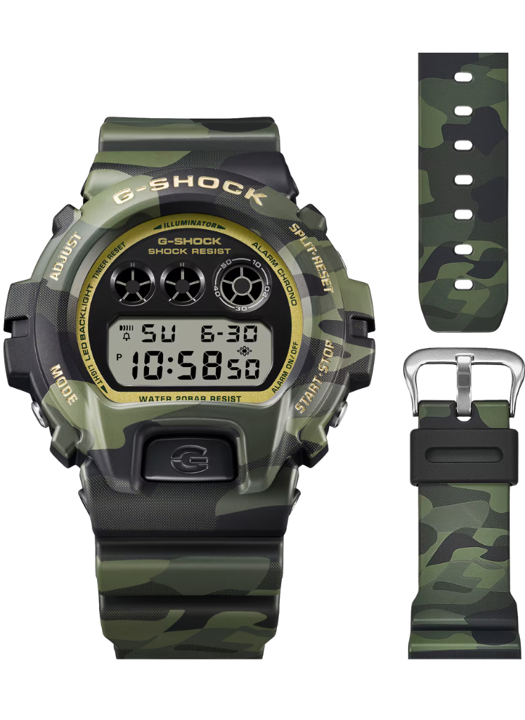 Relógio G-SHOCK DW-6900CMG-3 *SÉRIE BOLD CAMO