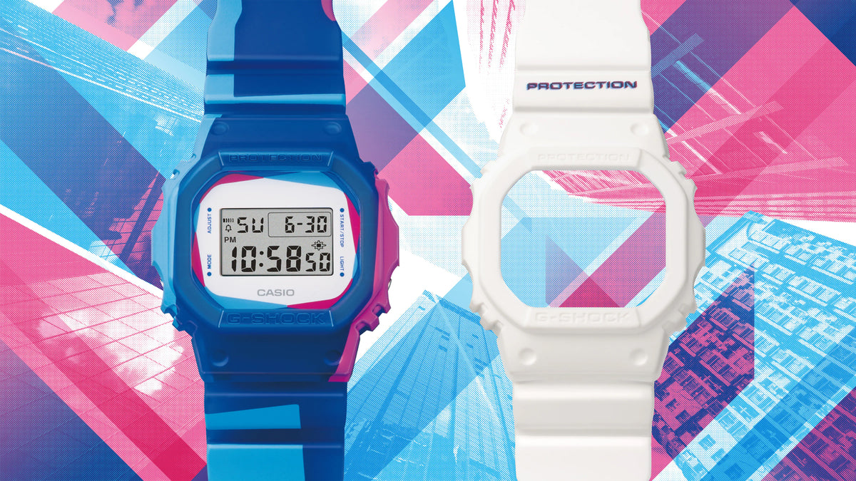 Relógio Casio G-SHOCK Digital Series DWE-5600PR-2DR *Kit de Caixa e Pulseira