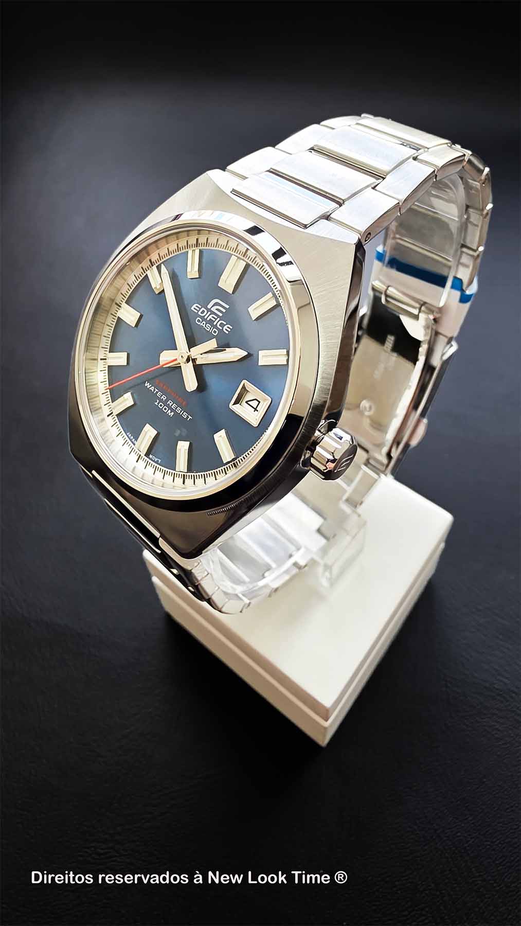 Relógio CASIO Masculino Edifice EFB-109D-2AVDF *Safira Slim