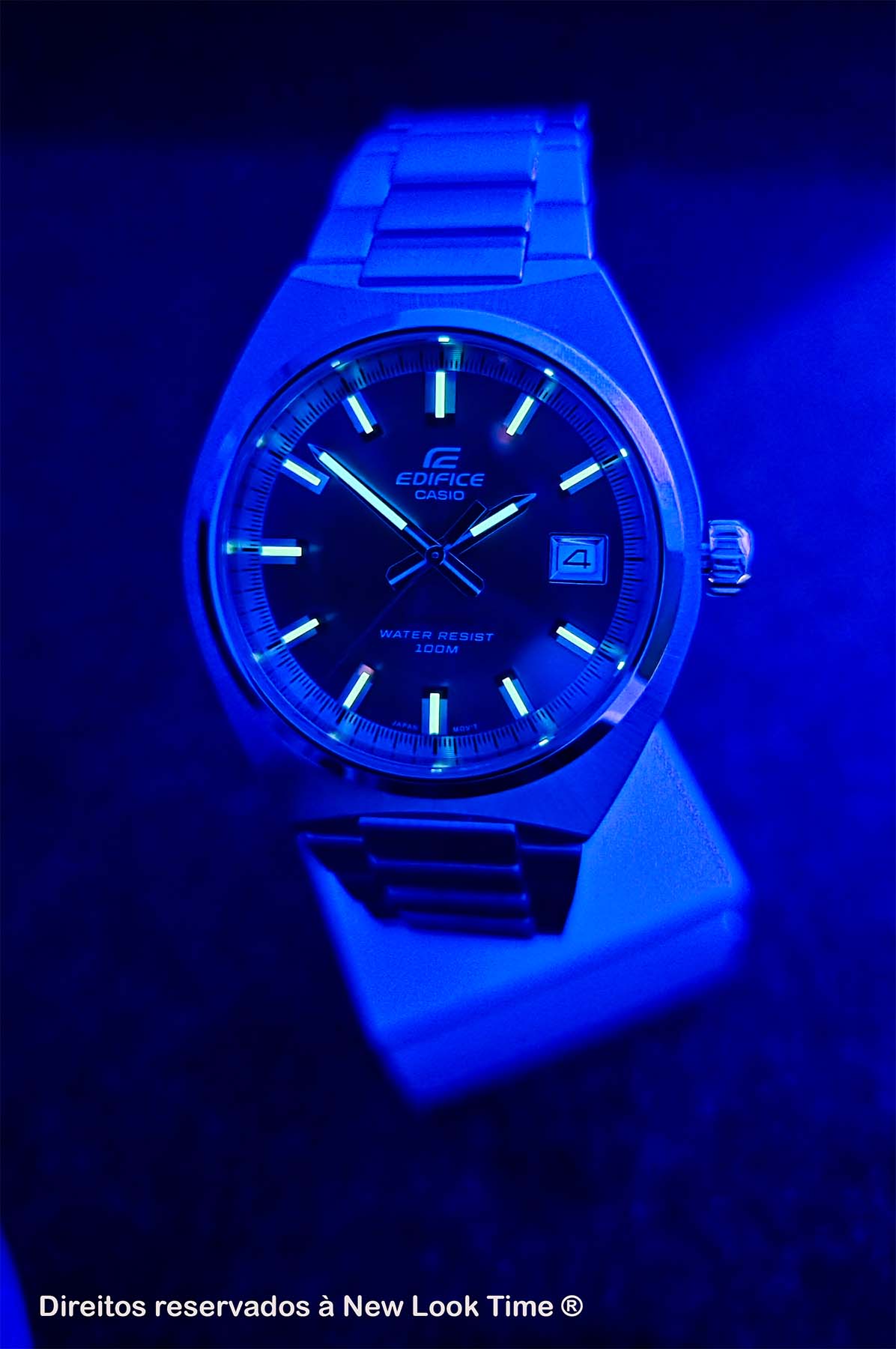 Relógio CASIO Masculino Edifice EFB-109D-2AVDF *Safira Slim