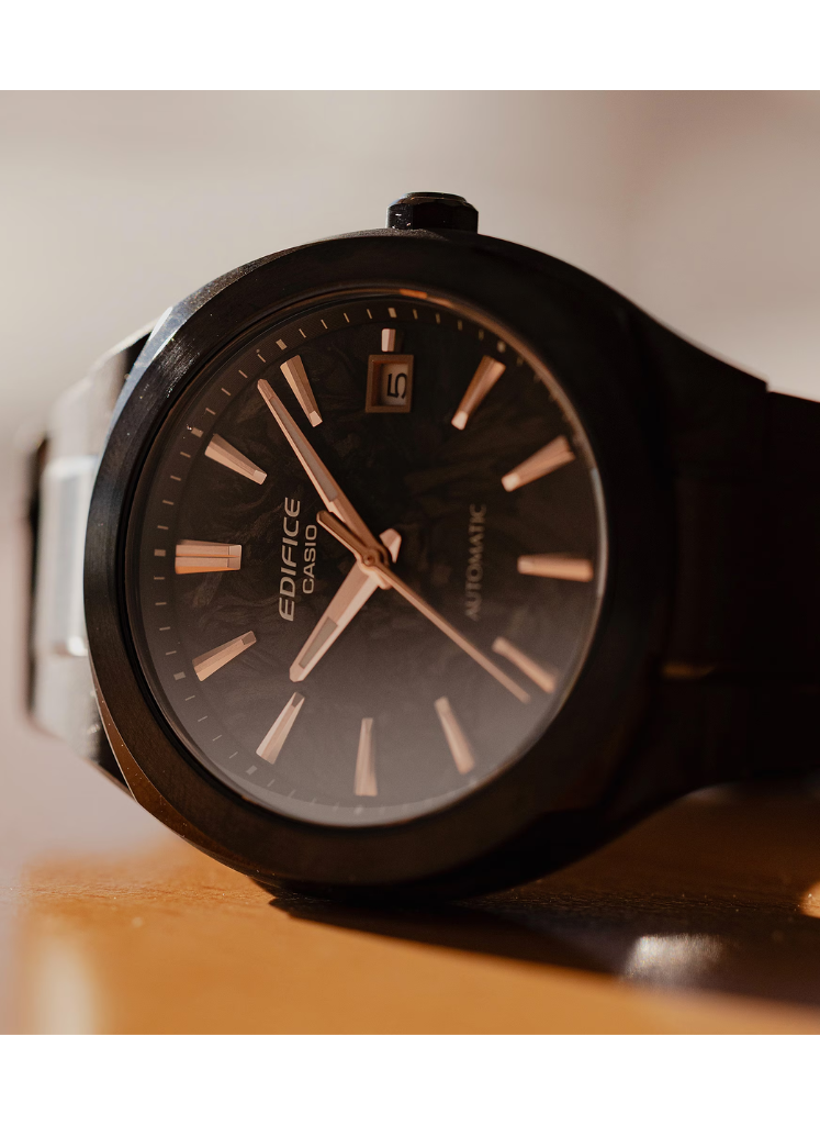 Relógio CASIO Edifice Automático EFK-200XPB-1A *carbono forjado
