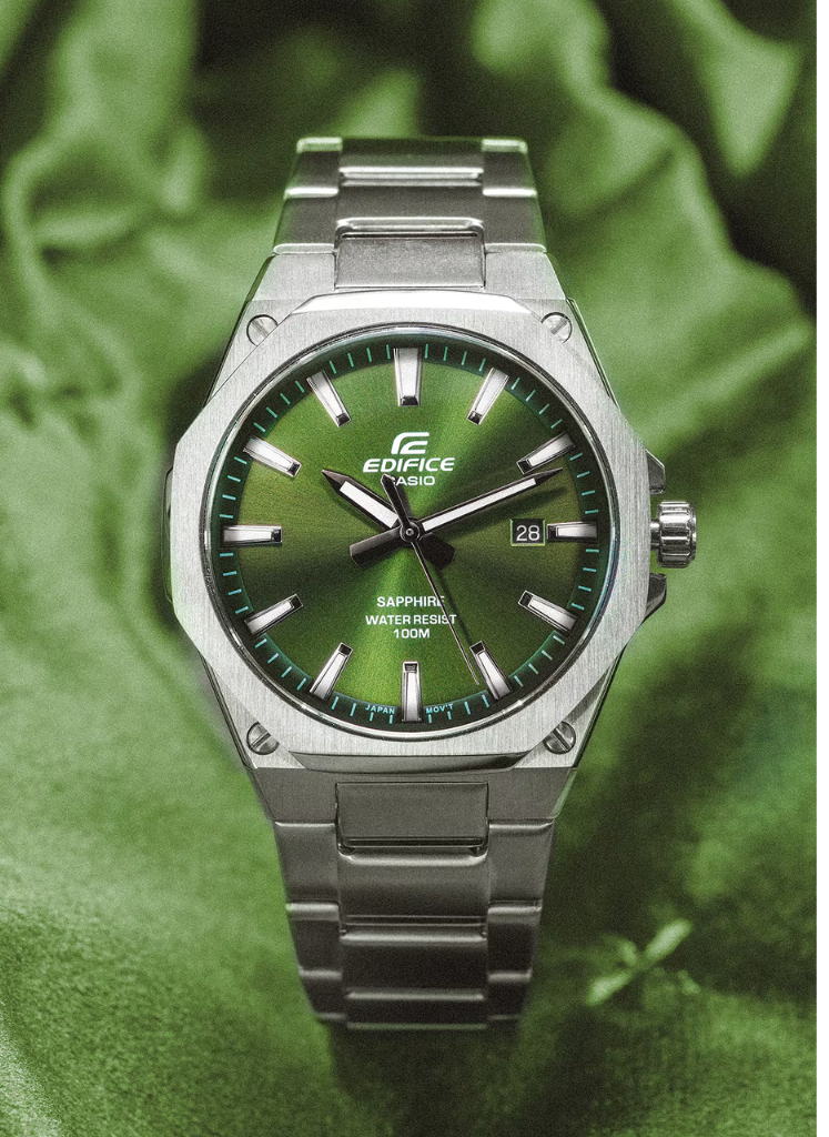 Relógio CASIO Masculino Edifice EFR-S108D-3AV *Safira Slim