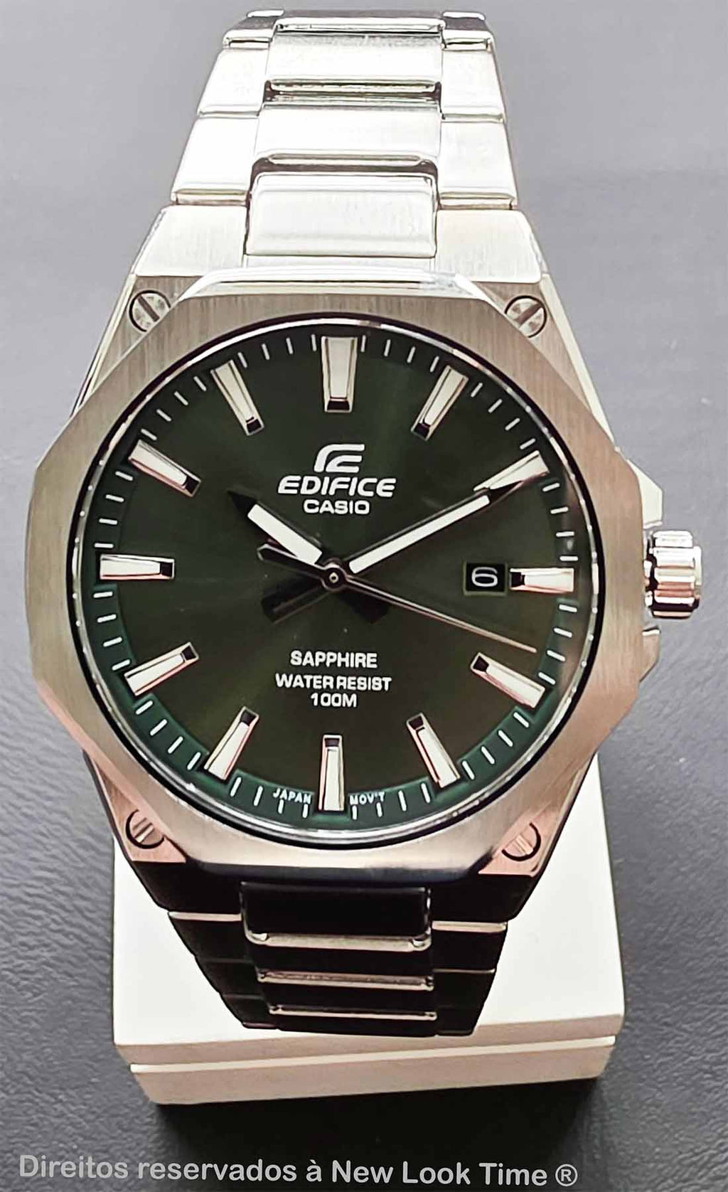 Relógio CASIO Masculino Edifice EFR-S108D-3AV *Safira Slim