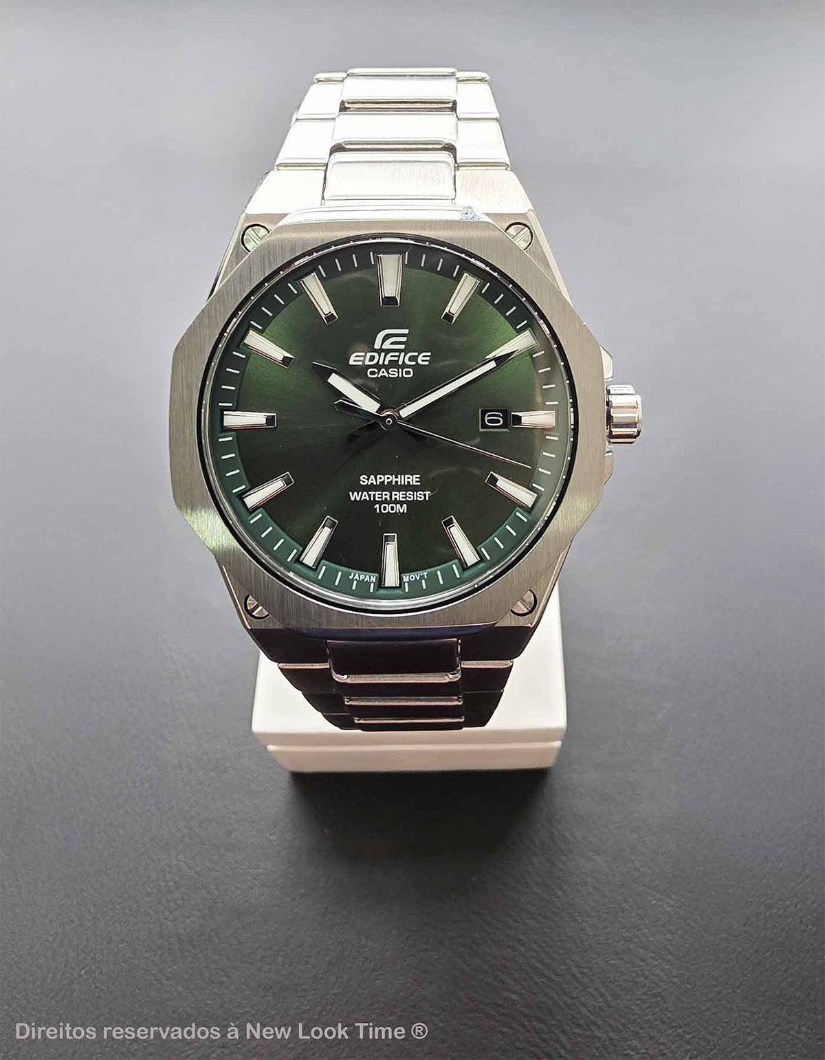 Relógio CASIO Masculino Edifice EFR-S108D-3AV *Safira Slim