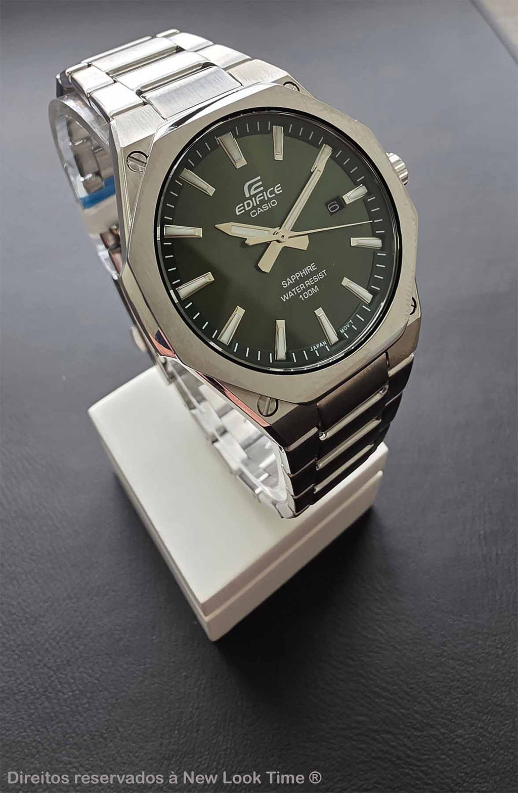 Relógio CASIO Masculino Edifice EFR-S108D-3AV *Safira Slim