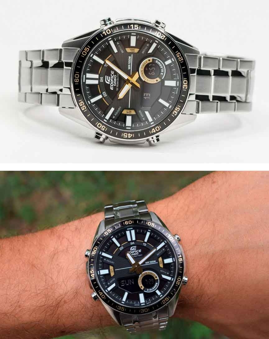 Relógio CASIO Masculino Edifice EFV-C100D-1BVDF * Telememo 30