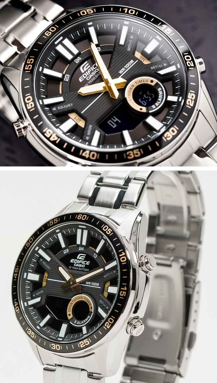 Relógio CASIO Masculino Edifice EFV-C100D-1BVDF * Telememo 30