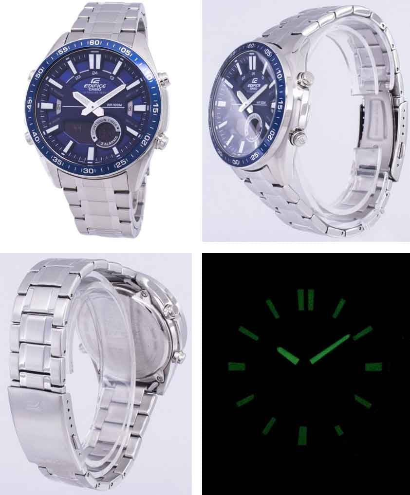 Relógio CASIO Masculino Edifice EFV-C100D-2AVDF * Telememo 30