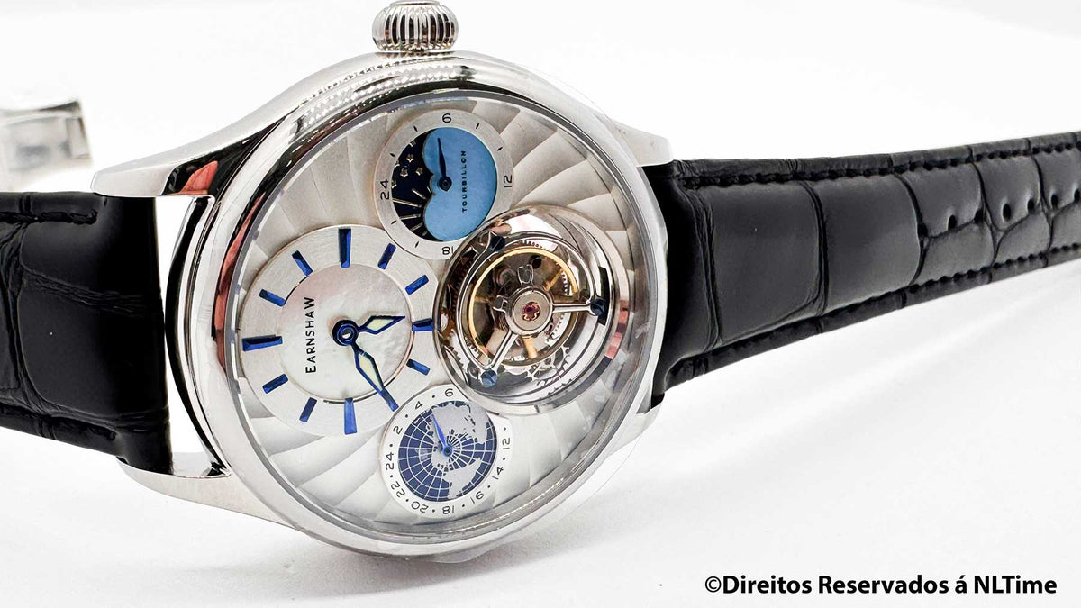 Relógio Thomas Earnshaw Tourbillon Mechanical Sleek Bright *Limited Edition