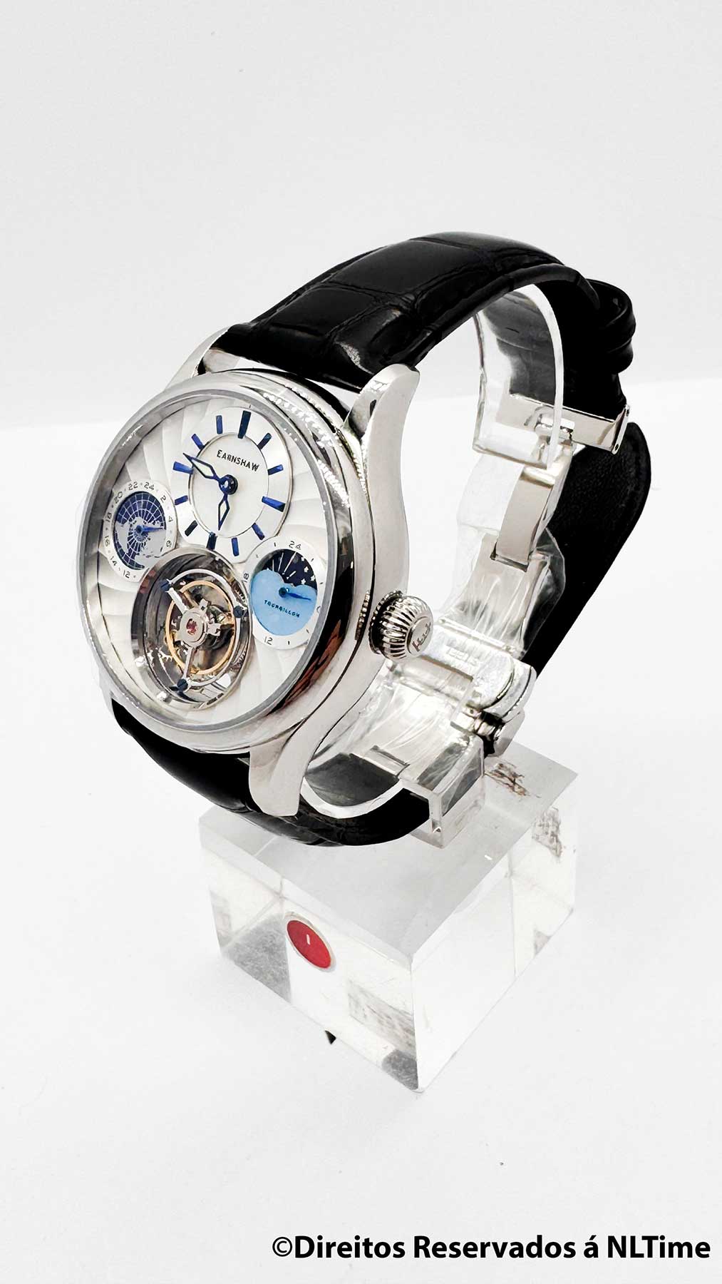 Relógio Thomas Earnshaw Tourbillon Mechanical Sleek Bright *Limited Edition