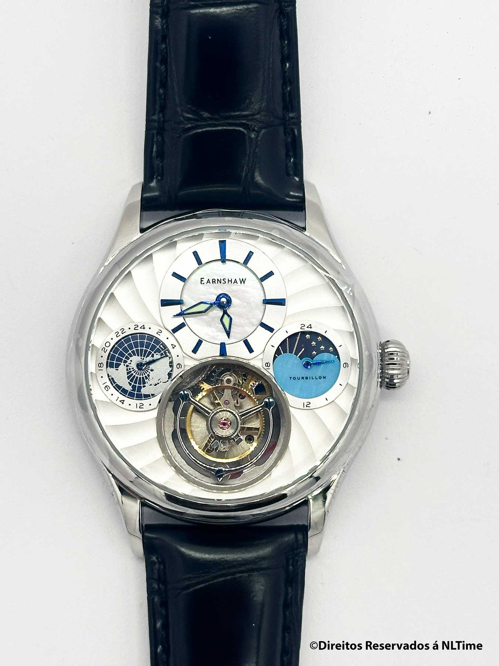 Relógio Thomas Earnshaw Tourbillon Mechanical Sleek Bright *Limited Edition