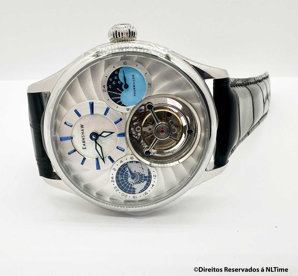 Relógio Thomas Earnshaw Tourbillon Mechanical Sleek Bright *Limited Edition