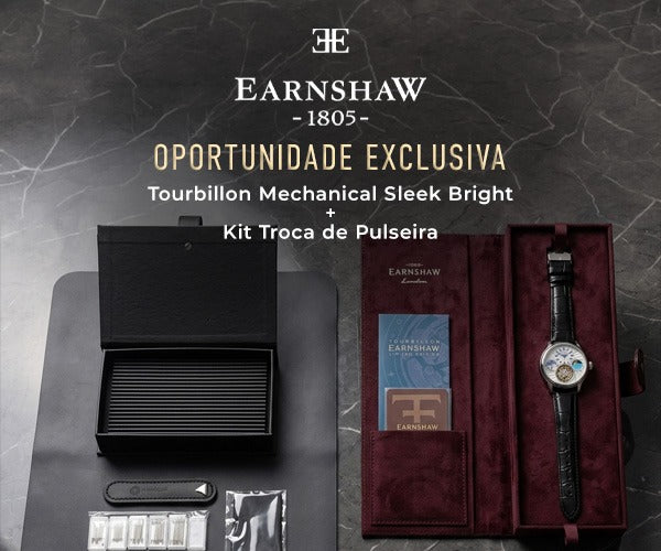 Relógio Thomas Earnshaw Tourbillon Mechanical Sleek Bright *Limited Edition