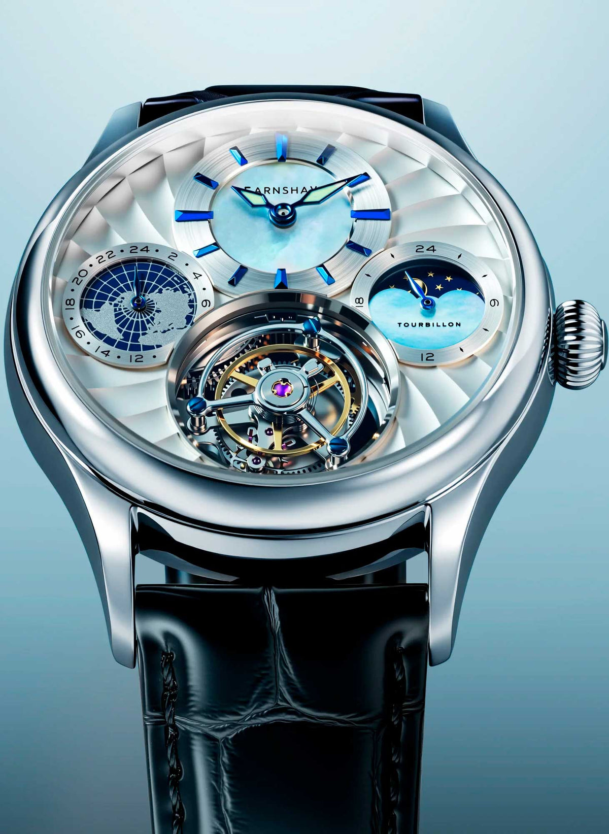 Relógio Thomas Earnshaw Tourbillon Mechanical Sleek Bright *Limited Edition