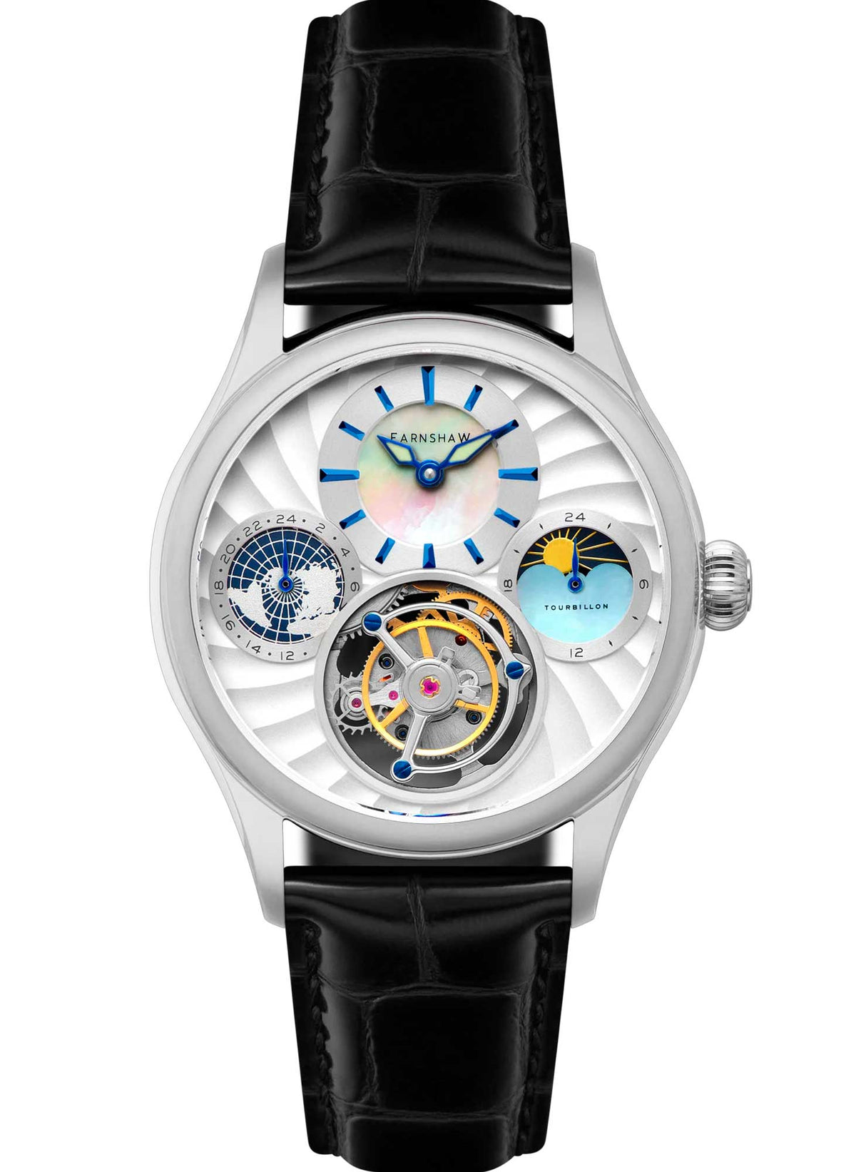 Relógio Thomas Earnshaw Tourbillon Mechanical Sleek Bright *Limited Edition