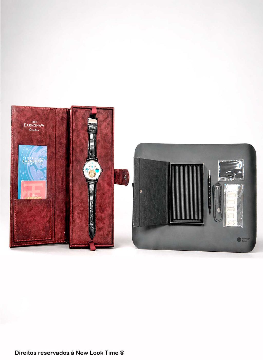 Relógio Thomas Earnshaw Tourbillon Mechanical Sleek Bright *Limited Edition