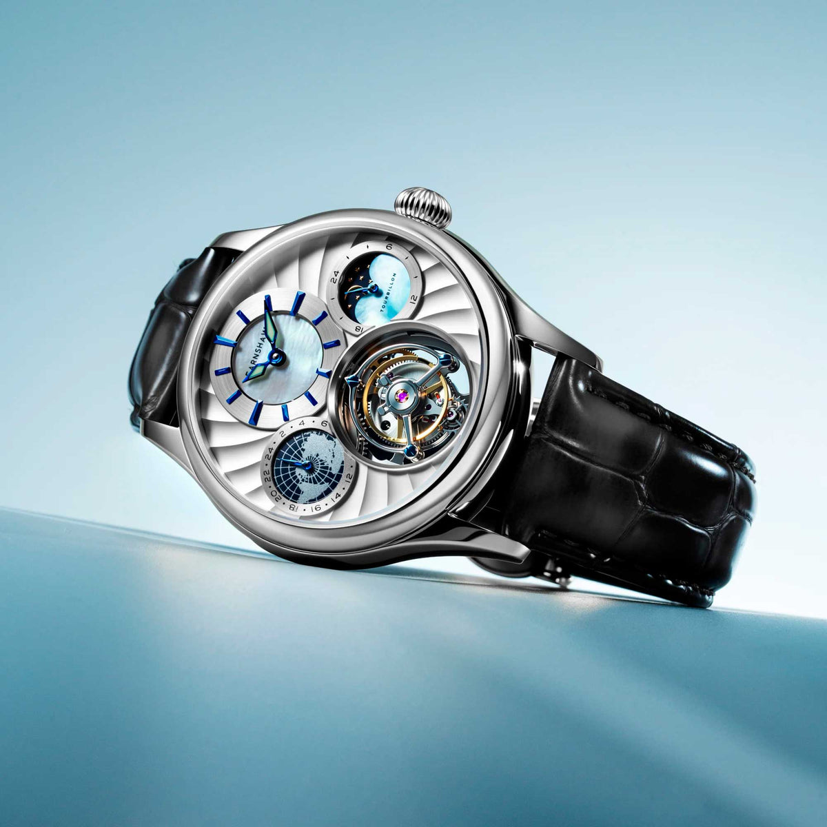 Relógio Thomas Earnshaw Tourbillon Mechanical Sleek Bright *Limited Edition