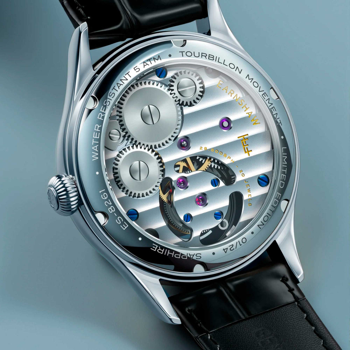 Relógio Thomas Earnshaw Tourbillon Mechanical Sleek Bright *Limited Edition