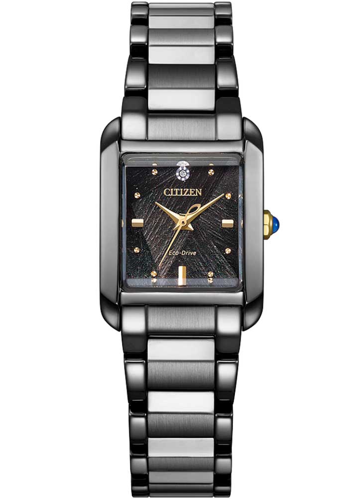 Relógio CITIZEN Feminino Eco-Drive Light in Black EW5636-55E *Ed Comemorativa 50 anos