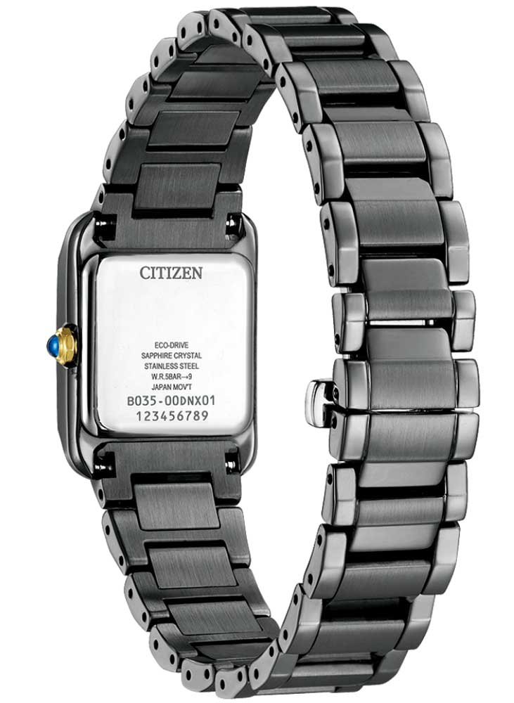 Relógio CITIZEN Feminino Eco-Drive Light in Black EW5636-55E *Ed Comemorativa 50 anos