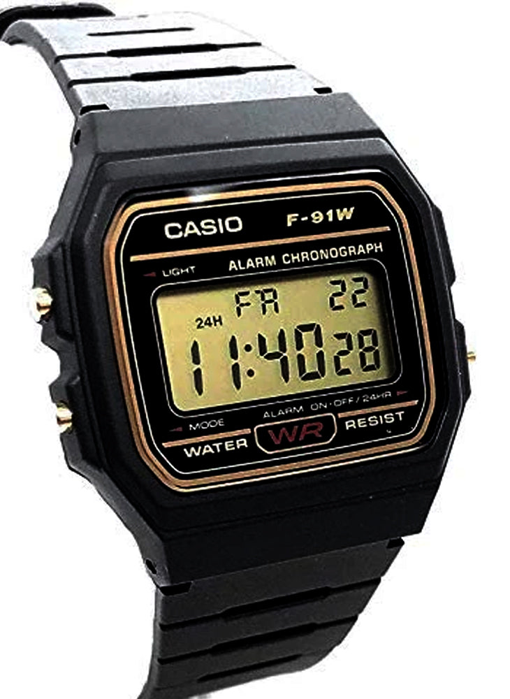 Relógio CASIO Vintage F-91WG-9QDF