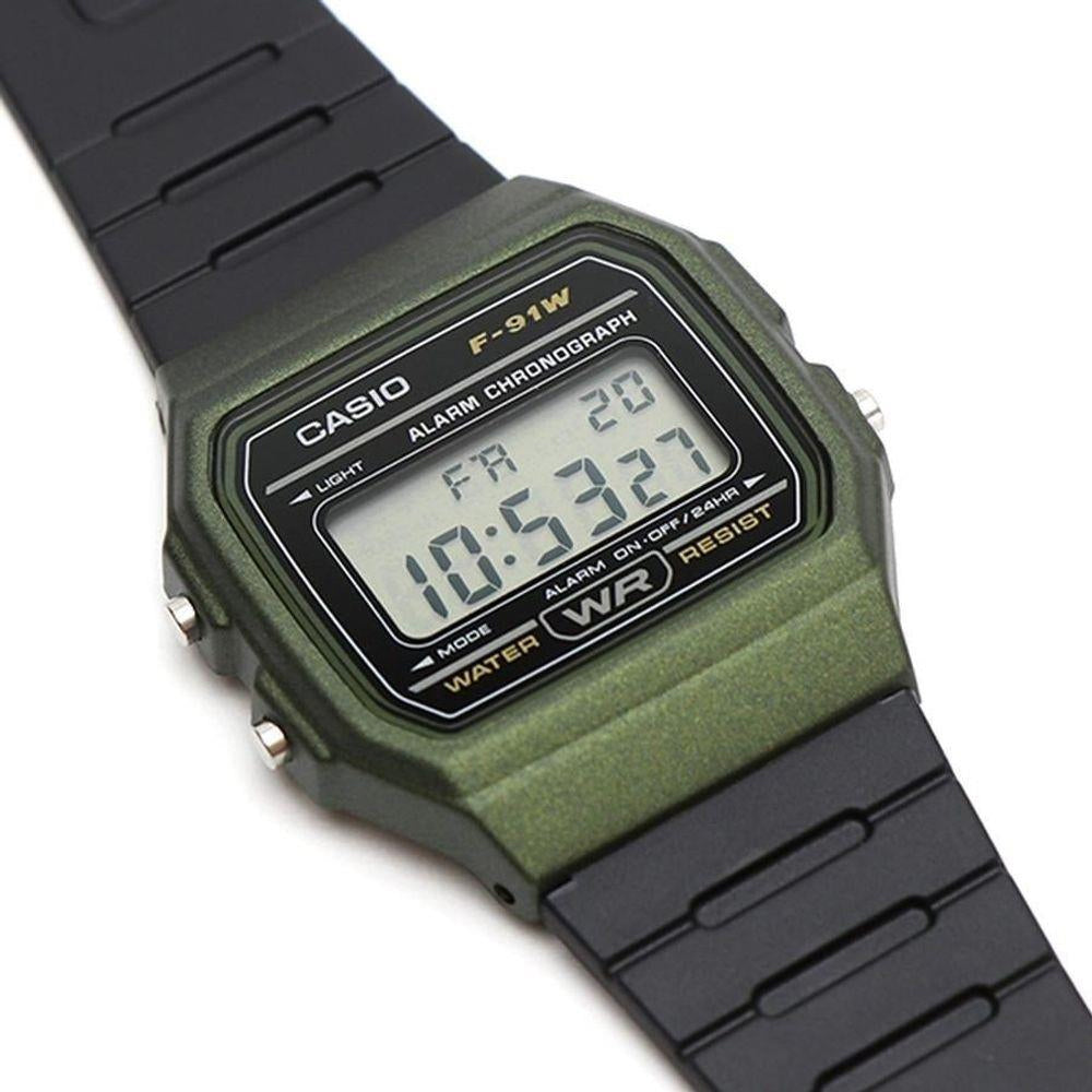 Relógio CASIO Digital F-91WM-3ADF