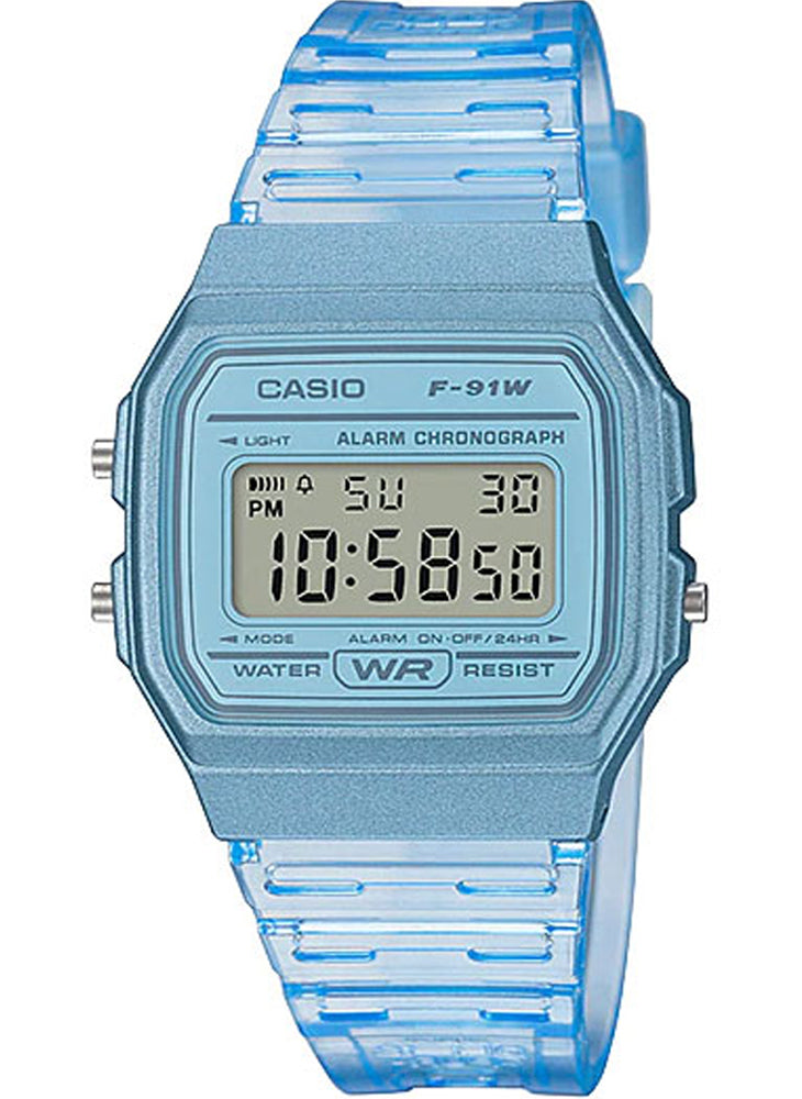 Relógio CASIO Feminino Digital Vintage F-91WS-2DF