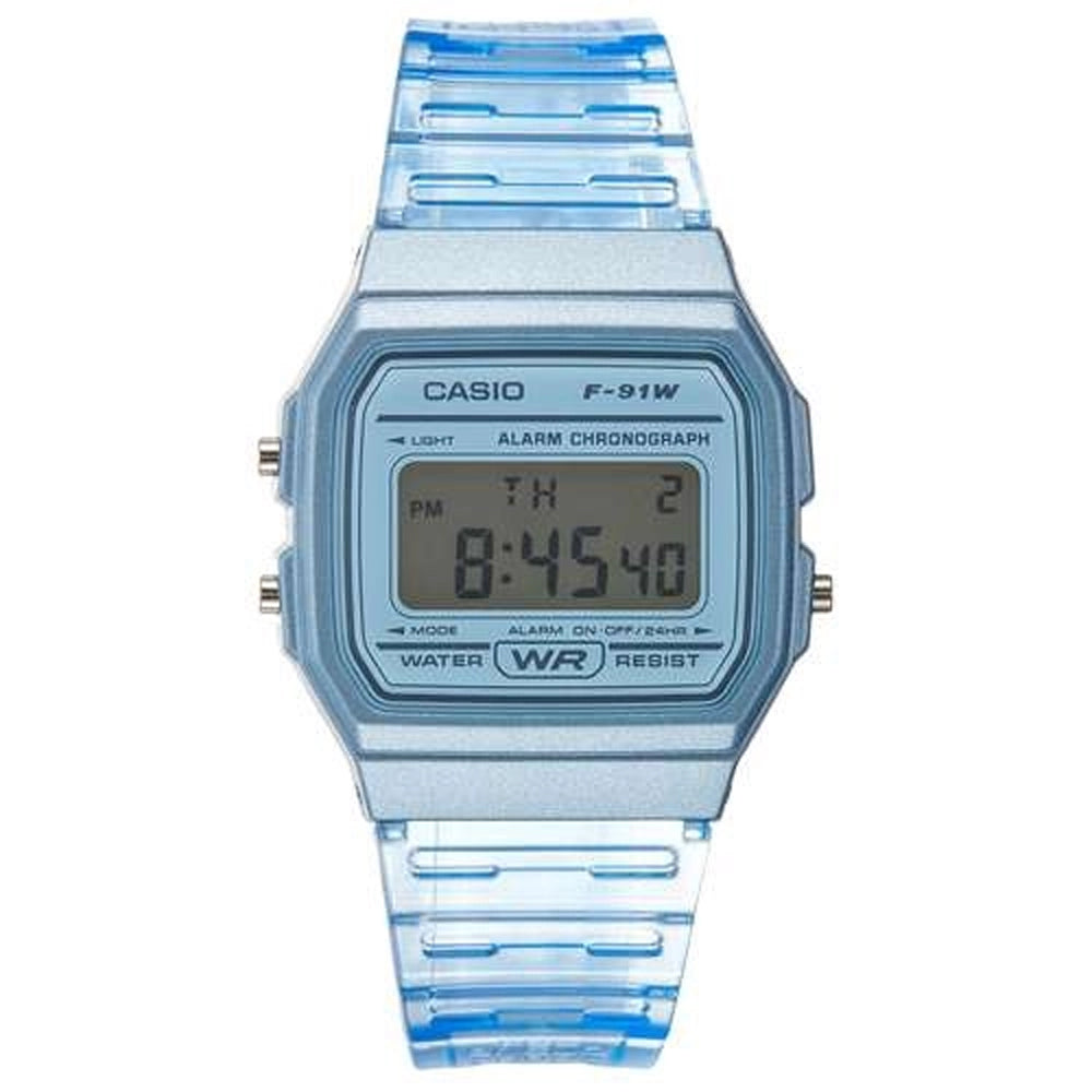 Relógio CASIO Feminino Digital Vintage F-91WS-2DF