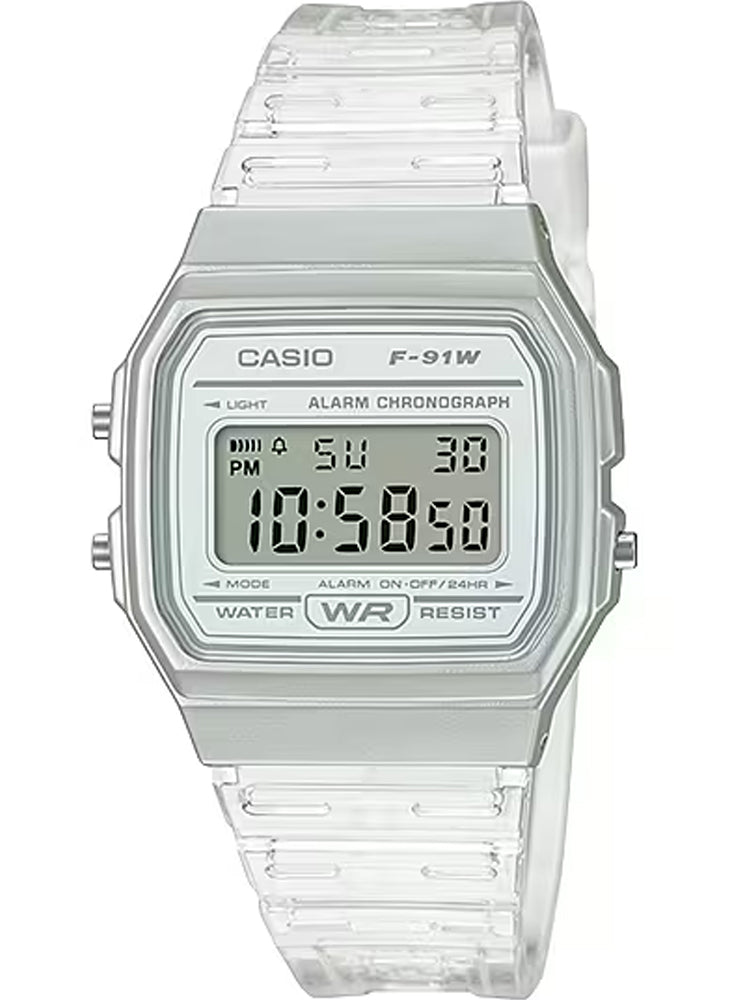Relógio CASIO Feminino Digital Vintage F-91WS-7DF