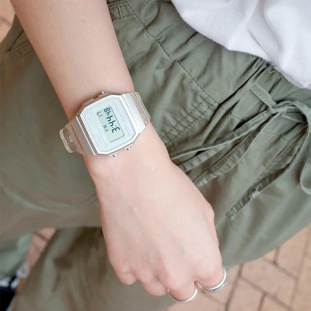 Relógio CASIO Feminino Digital Vintage F-91WS-7DF