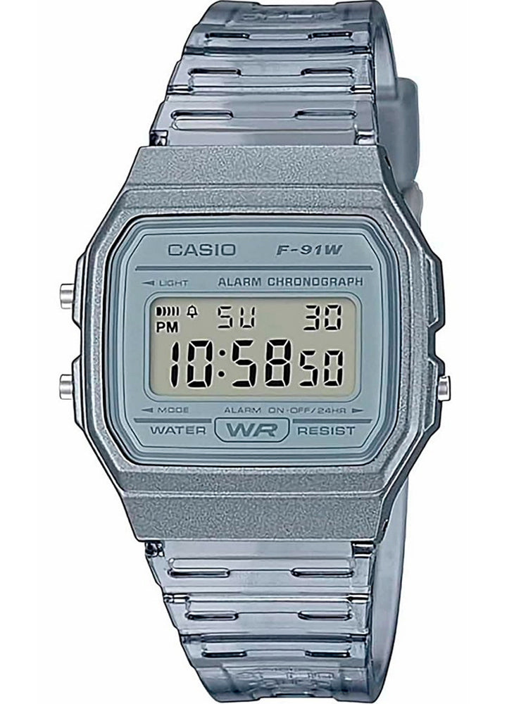 Relógio CASIO Feminino Digital Vintage F-91WS-8DF