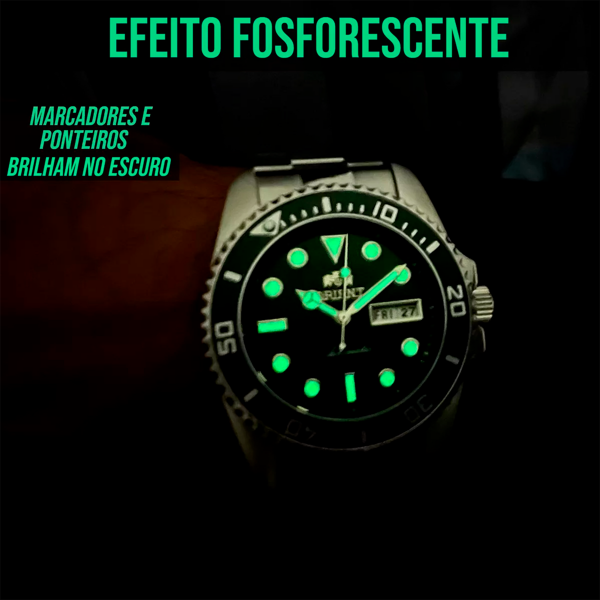 Relógio ORIENT Automático Submariner F49SS027NH