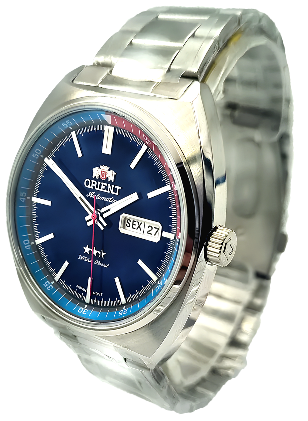 Relógio ORIENT Automático 3 Estrelas F49SS032 D1SX