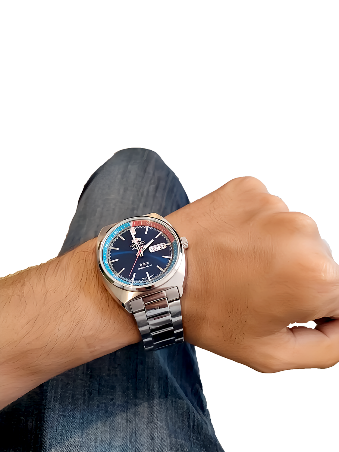 Relógio ORIENT Automático 3 Estrelas F49SS032 D1SX
