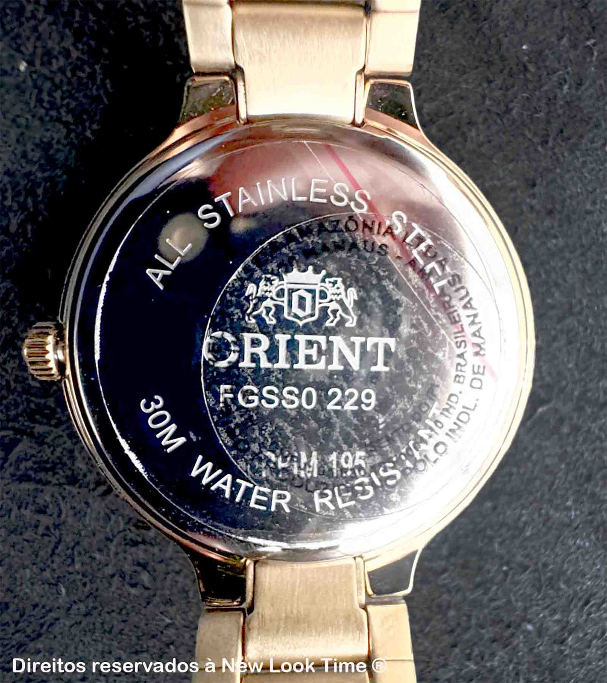 Relógio ORIENT Feminino Eternal Solartech FGSS0229 B1KX