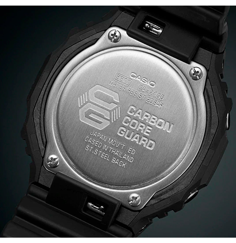 Relógio CASIO G-Shock GA-2100-1A1DR *Carbon Core Guard