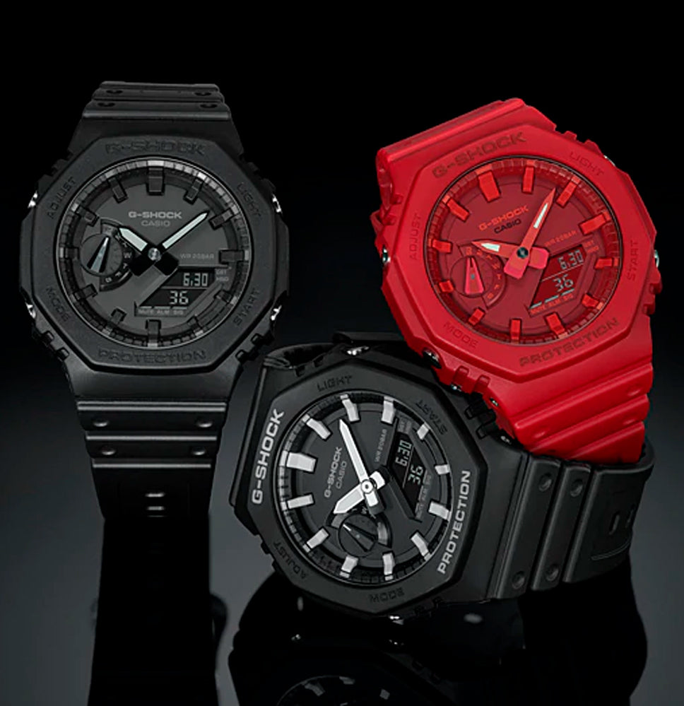 Relógio CASIO G-Shock GA-2100-1ADR *Carbon Core Guard
