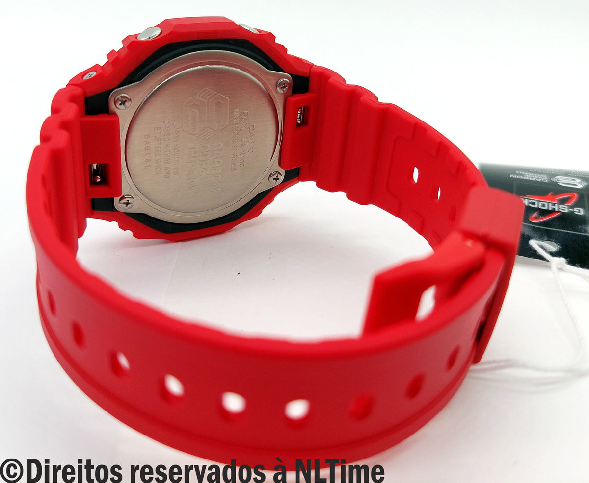 Relógio CASIO G-Shock GA-2100-4ADR *Carbon Core Guard
