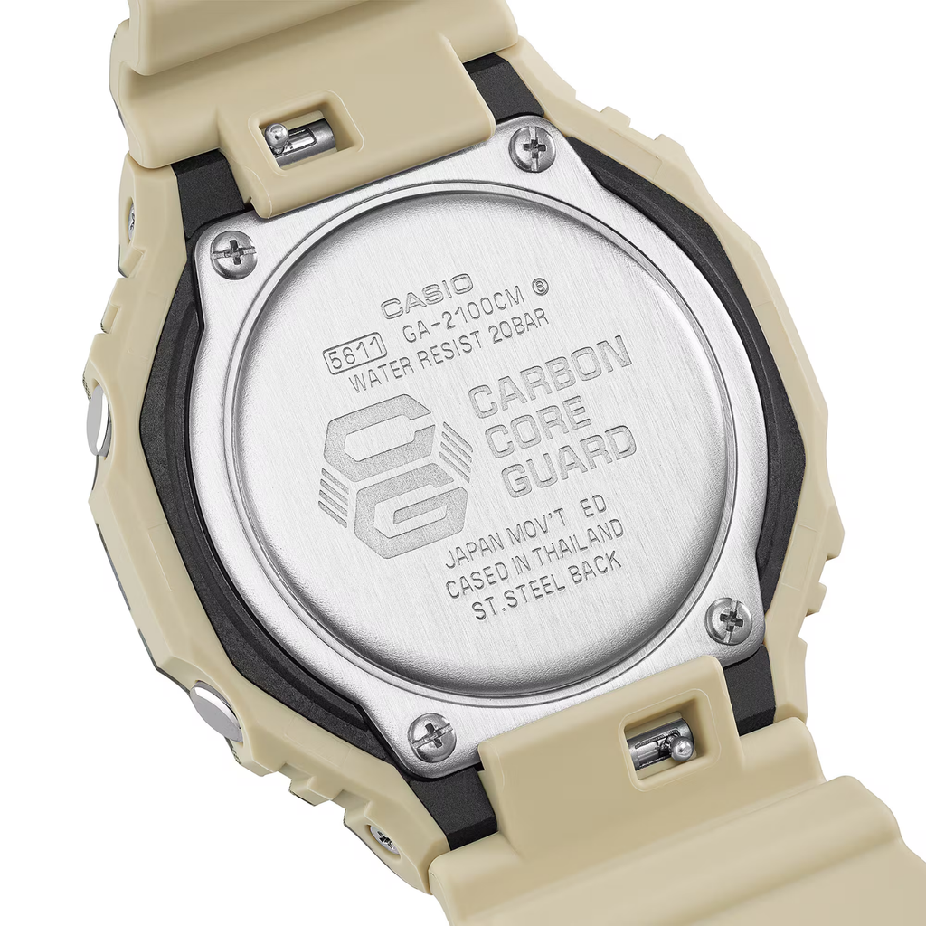 Relógio Casio G-SHOCK GA-2100CM-5A *Carbon Core Guard *Camuflado