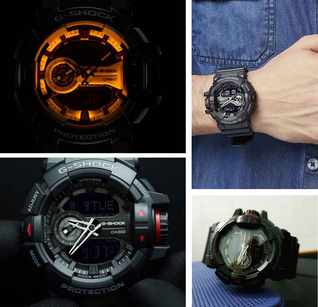 Relógio CASIO G-Shock GA-400-1BDR