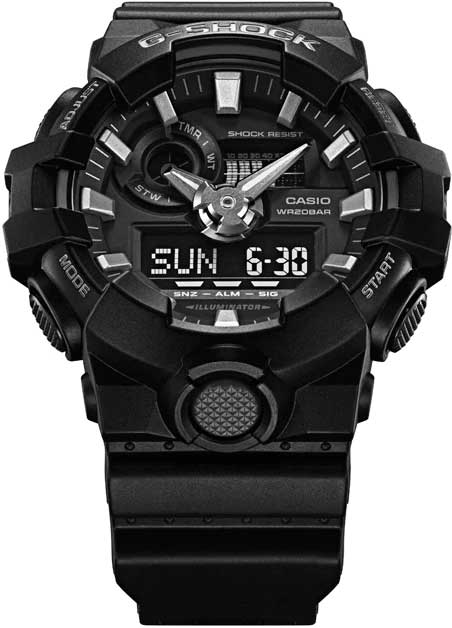 Relógio CASIO G-Shock GA-700-1BDR