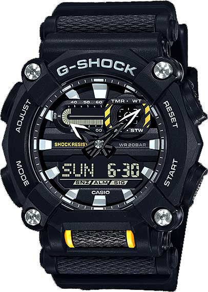 Relógio CASIO G-Shock GA-900-1ADR *Heavy Dut - Decagonal