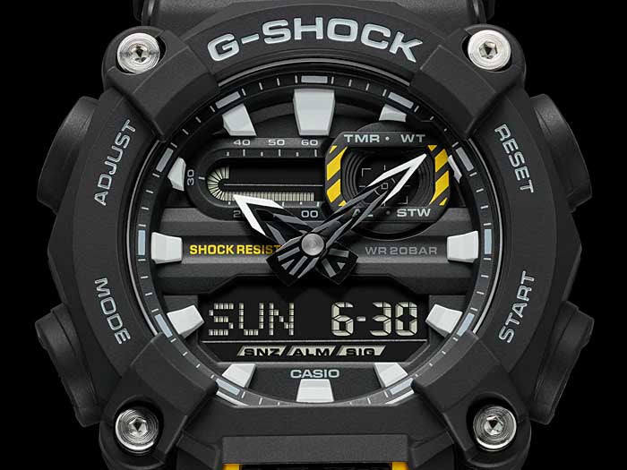 Relógio CASIO G-Shock GA-900-1ADR *Heavy Dut - Decagonal