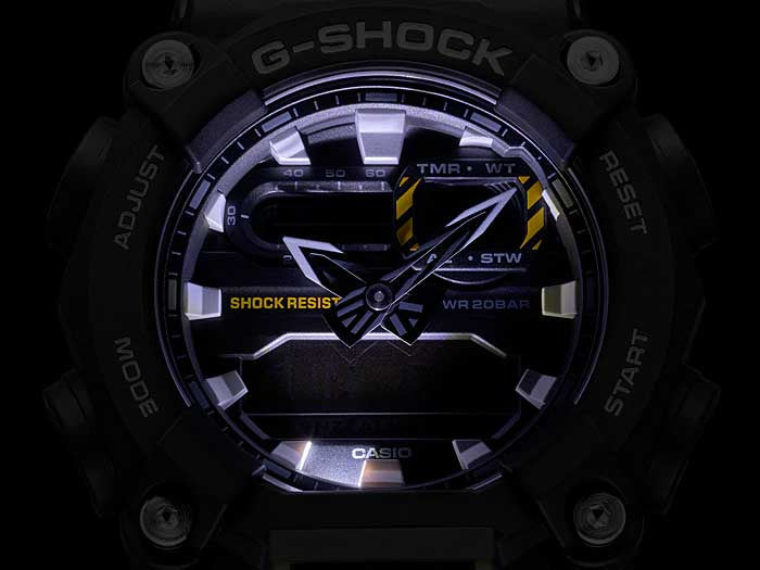 Relógio CASIO G-Shock GA-900-1ADR *Heavy Dut - Decagonal
